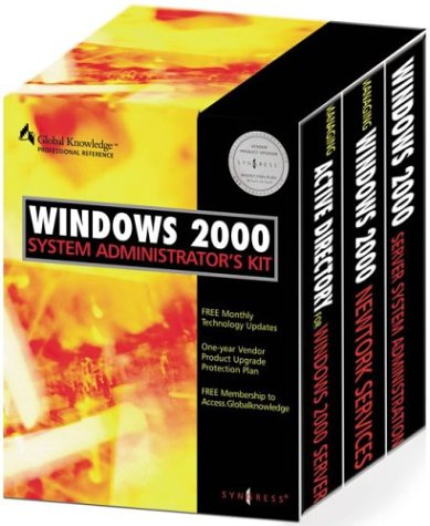 Windows 2000 System Administrator's Kit (9781928994107) by Syngress