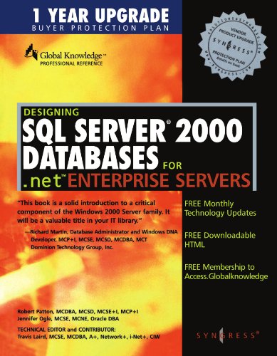 Stock image for Designing SQL Server 2000 Databases for sale by dsmbooks