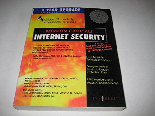 9781928994206: Mission Critical Internetworking Security