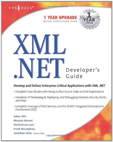 Stock image for XML.NET Developer's Guide for sale by Anderson Book