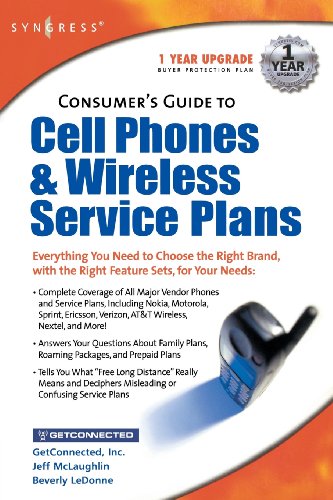 Beispielbild fr Consumers Guide to Cell Phones and Wireless Service Plans zum Verkauf von THE SAINT BOOKSTORE