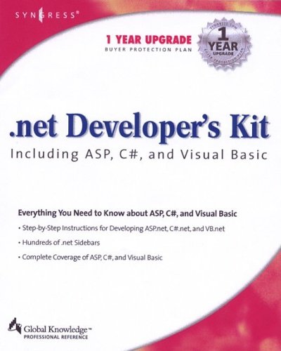 9781928994619: .NET Developers Kit including ASP C# and VB