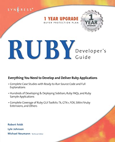 Stock image for Ruby Developer's Guide for sale by Better World Books