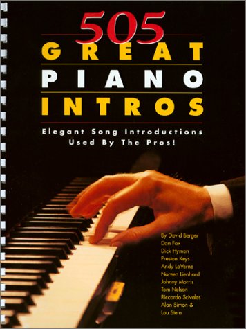505 Great Piano Intros (9781929009046) by Publications, Warner Bros