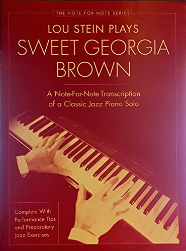 Stock image for Lou Stein Plays Sweet Georgia Brown : Sheet for sale by GreatBookPrices