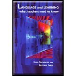 Beispielbild fr Language and Learning : What Teachers Need to Know zum Verkauf von Better World Books