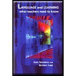 Stock image for Language and Learning : What Teachers Need to Know for sale by Better World Books