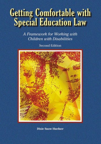Imagen de archivo de Getting Comfortable with Special Education Law: A Framework for Working with Children with Disabilities a la venta por Ergodebooks
