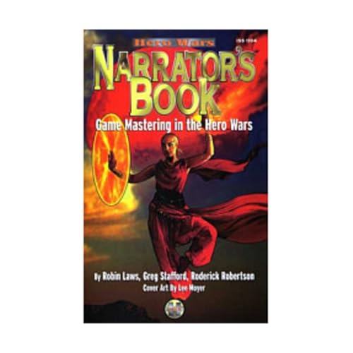 Imagen de archivo de Narrator's Book: Game Mastering in the Hero Wars (Hero Wars Roleplaying Game, 1104) a la venta por -OnTimeBooks-