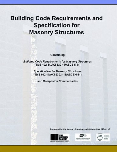 Stock image for Building Code Requirements and Specification for Masonry Structures for sale by Book Deals