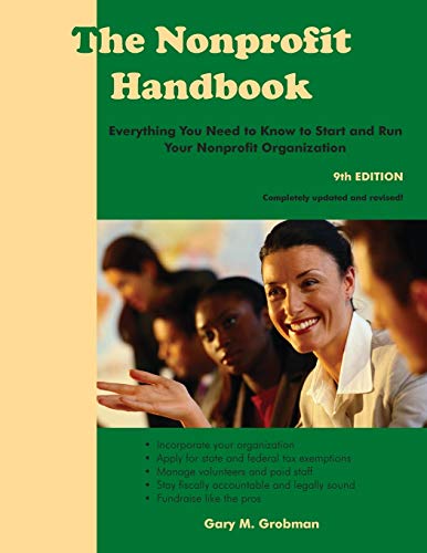 Beispielbild fr The Nonprofit Handbook: Everything You Need To Know To Start and Run Your Nonprofit Organization zum Verkauf von ThriftBooks-Atlanta