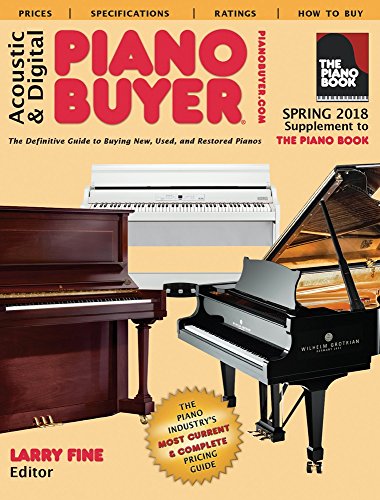 Beispielbild fr Acoustic & Digital Piano Buyer Spring 2018: Supplement to The Piano Book: The Definitive Guide to Buying New, Used, and Restored Pianos, Spring 2018 zum Verkauf von Buchpark