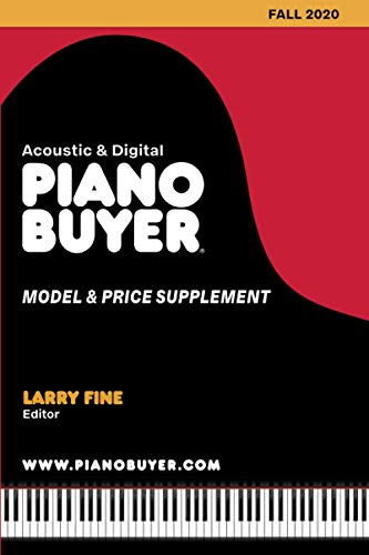 9781929145737: Piano Buyer Model & Price Supplement / Fall 2020: Acoustic & Digital