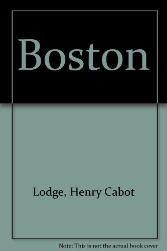 Beispielbild fr Boston zum Verkauf von Argosy Book Store, ABAA, ILAB