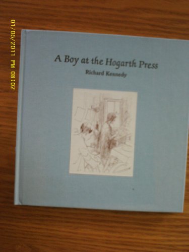 9781929154258: Title: A Boy at the Hogarth Press