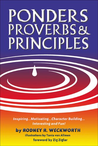 Stock image for Ponders, Proverbs and Principles for sale by Better World Books