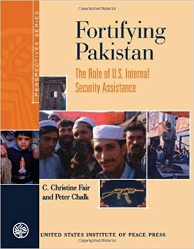 Stock image for Fortifying Pakistan : The Role of U. S. Internal Security Assistance for sale by Better World Books