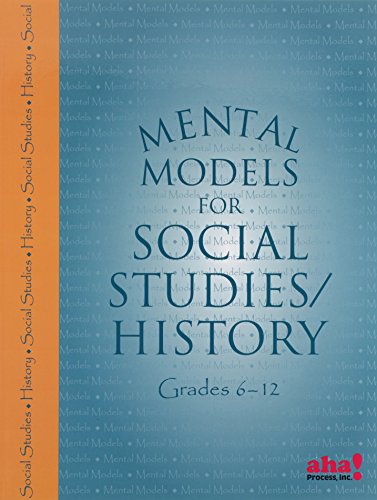 9781929229529: Mental Models for Social Studies/History