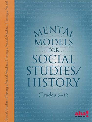 Imagen de archivo de Mental Models for Social Studies/History a la venta por HPB-Ruby