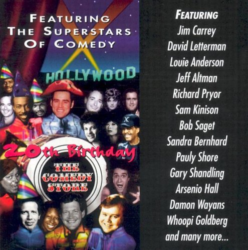 The 20th Birthday of the Comedy Store (9781929243112) by Letterman, David; Anderson, Louie; Carrey, Jim