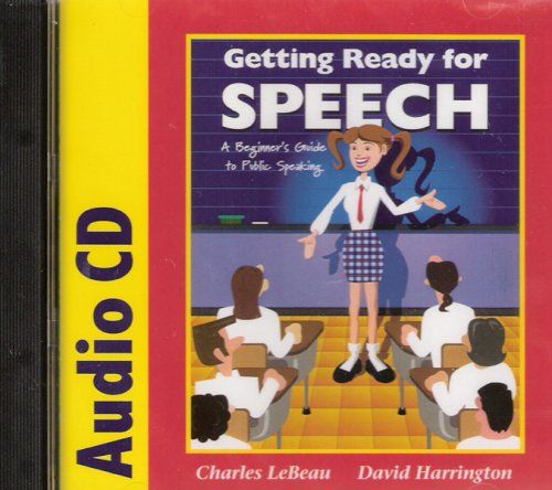 Getting Ready For Speech (Audio CD) (9781929274475) by Charles LeBeau; David Harrington