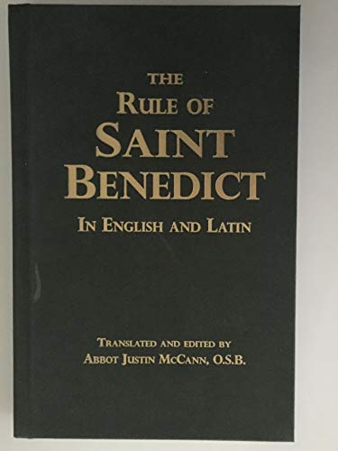 Beispielbild fr The Rule of Saint Benedict in English and Latin zum Verkauf von HPB Inc.