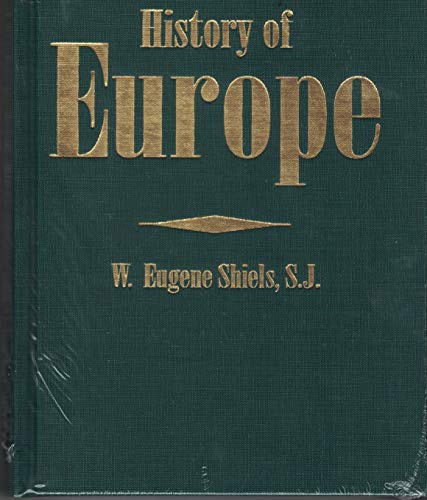 Stock image for History of Europe for sale by The Book Spot