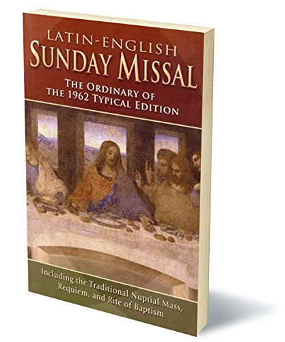 Stock image for Latin-English Sunday Missal: The Ordinary of the 1962 Typical Edition for sale by Wonder Book