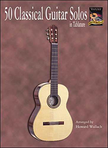 Stock image for 50 Classical Guitar Solos in Tablature for sale by Hawking Books