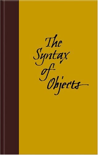 Imagen de archivo de The Syntax of Objects a la venta por Yes Books