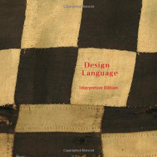 Beispielbild fr Design Language, Interpretive Edition zum Verkauf von WorldofBooks