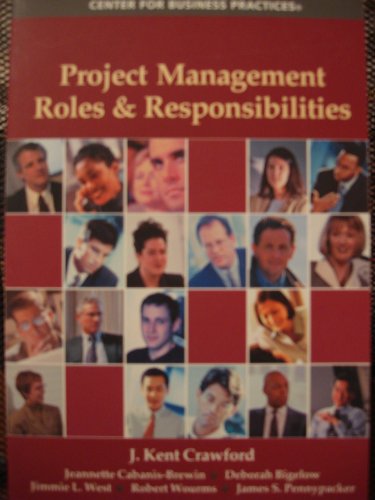 Imagen de archivo de Project Management Roles & Responsibilities a la venta por HPB-Emerald