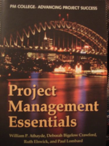 Stock image for Project Management Essentials for sale by Poverty Hill Books