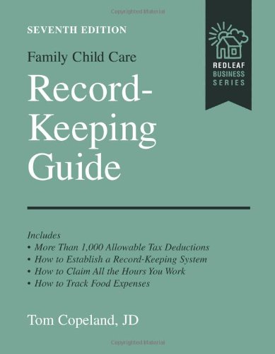 Beispielbild fr Family Child Care Record-Keeping Guide: 7th Edition zum Verkauf von SecondSale