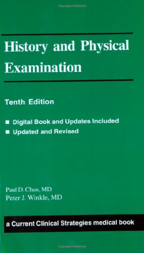 Imagen de archivo de History and Physical Examination, 10th Edition (Current Clinical Strategies) a la venta por Save With Sam