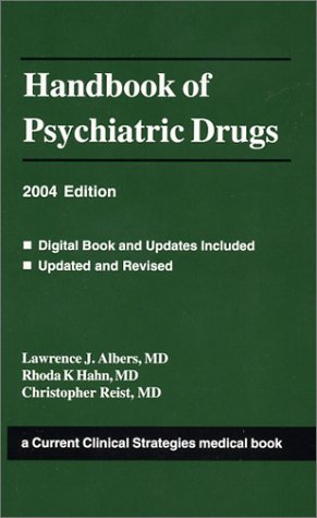 9781929622399: Handbook of Psychiatric Drugs 2004