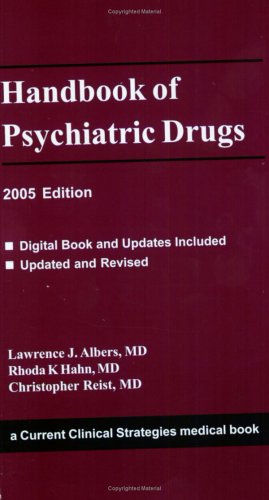 9781929622610: Handbook of Psychiatric Drugs 2005