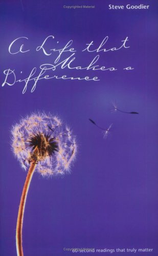 Stock image for A Life That Makes a Difference for sale by Once Upon A Time Books