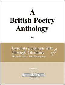 Beispielbild fr British Poetry Anthology for Language Arts Through Literature British Literature zum Verkauf von BooksRun