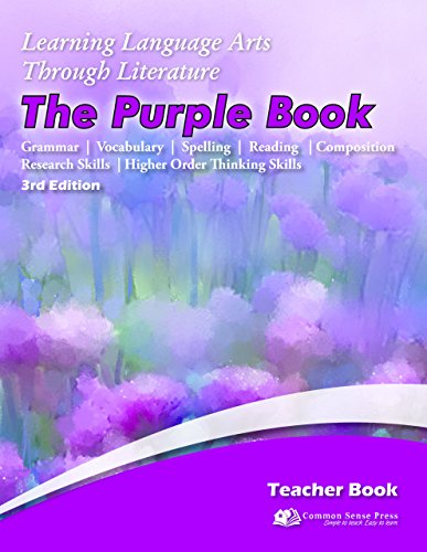 Beispielbild fr Learning Language Arts through Literature PURPLE BOOK 2018 zum Verkauf von HPB-Red