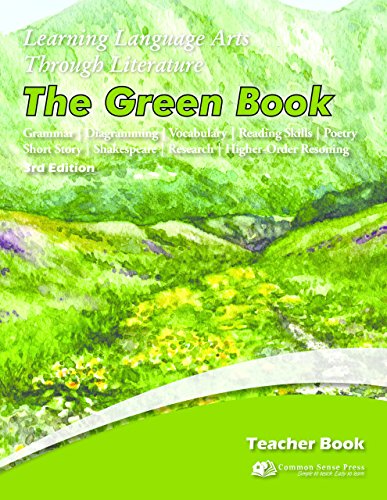 Stock image for Learning Language Arts Through Literature: The Green Book, Teacher's, 7th Grade Skills for sale by HPB-Red