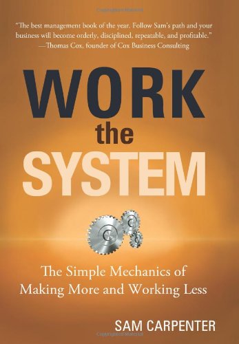 Beispielbild fr Work the System : The Simple Mechanics of Working Less and Making More zum Verkauf von Better World Books