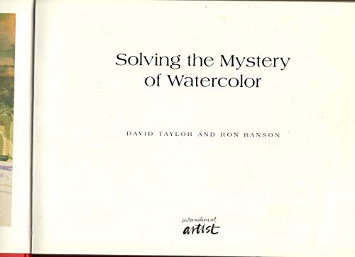 Beispielbild fr Solving the Mystery of Watercolor: 1 zum Verkauf von WorldofBooks