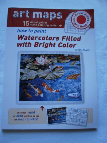 Stock image for 15 Art Maps: Ht Paint Watercolors Filled with Bright Color for sale by Better World Books