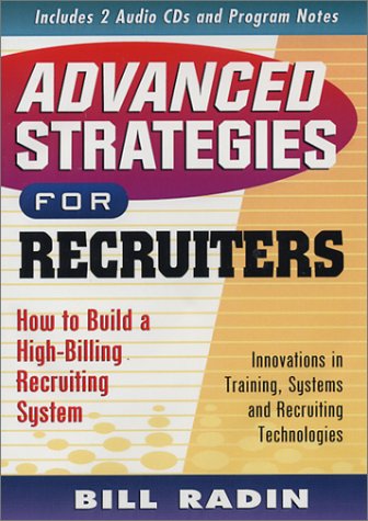 9781929836109: Advanced Strategies for Recruiters