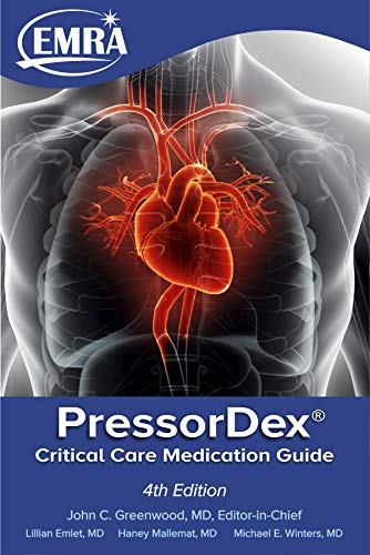 Stock image for EMRA PressorDex: Guide to Critical Medications, 4th Edition for sale by Ergodebooks