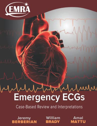 9781929854660: Emergency ECGs: Case-Based Review and Interpretations