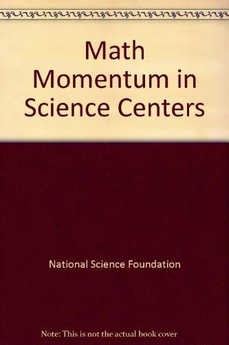 Imagen de archivo de Math Momentum in Science Centers a la venta por Red's Corner LLC