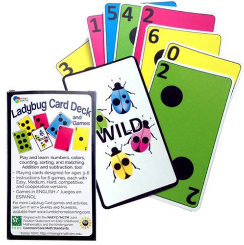 Stock image for Ladybug Card Deck with Games (English and Spanish Edition) for sale by Bestsellersuk