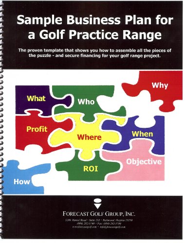 9781929980079: Sample Business Plan For a Golf Practice Range